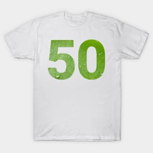 50 celebration day with nature T-Shirt
